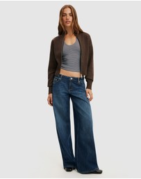 Cotton On - Lotus Cinched Zip Knit