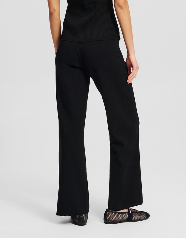 Karl Lagerfeld - Button-Detail Knit Pants