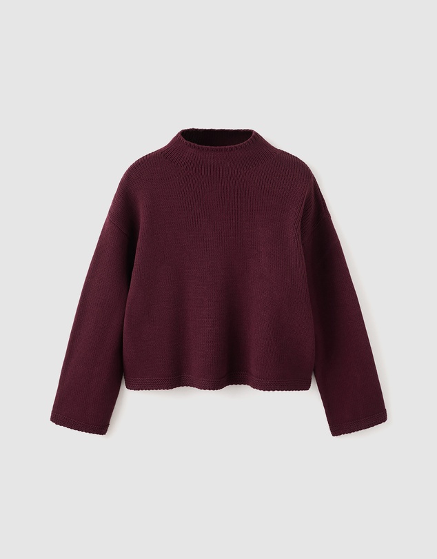 M.N.G - Knitted Sweater With Perkins Neck