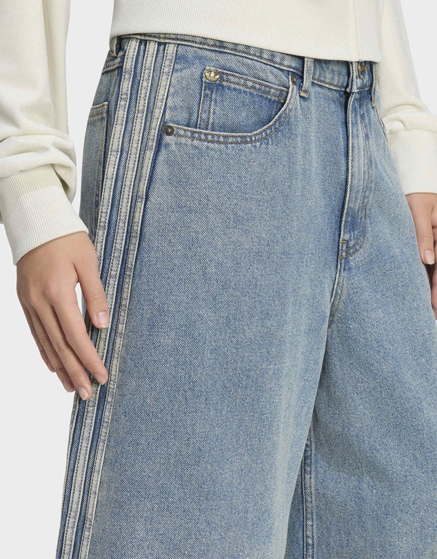 adidas Originals - Mid Rise Denim Jorts Womens