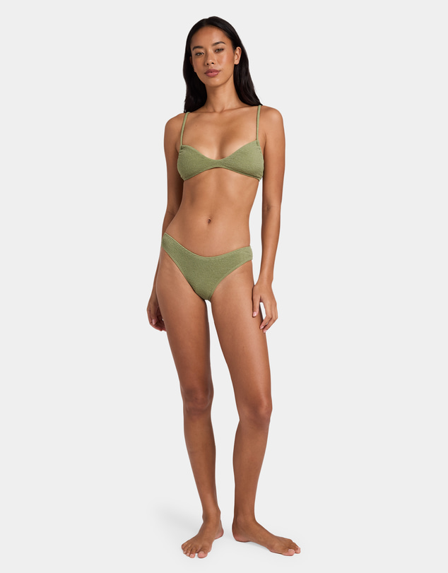 Billabong - Womens Crinkle Crush Domi Bralette Bikini Top