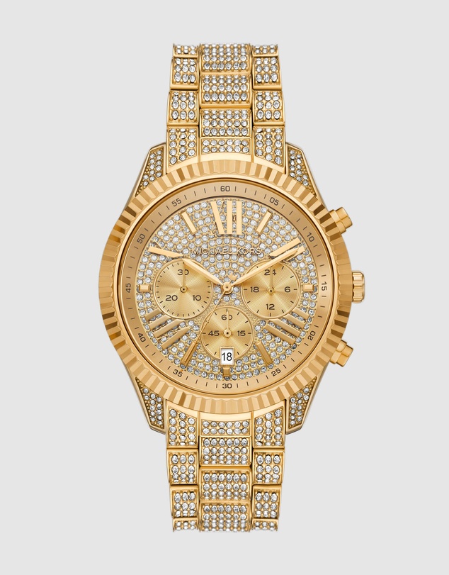 Michael Kors - Lexington Gold Chronograph Watch