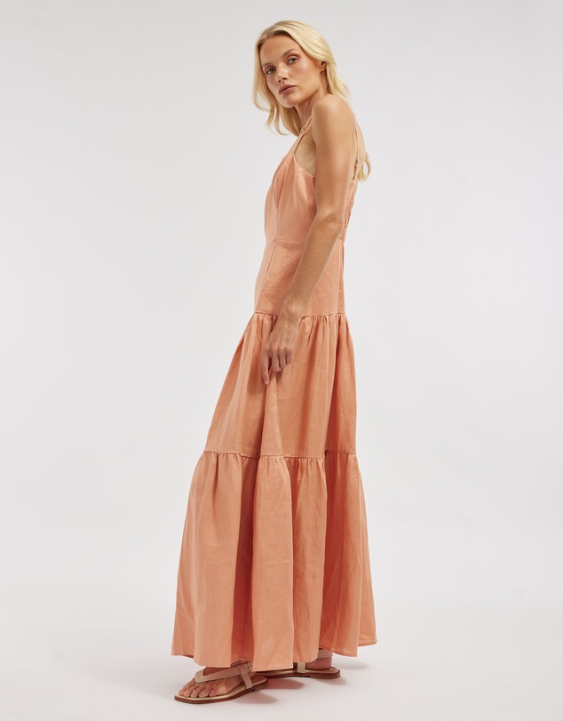 Amelius - Sorrento Linen Maxi Dress