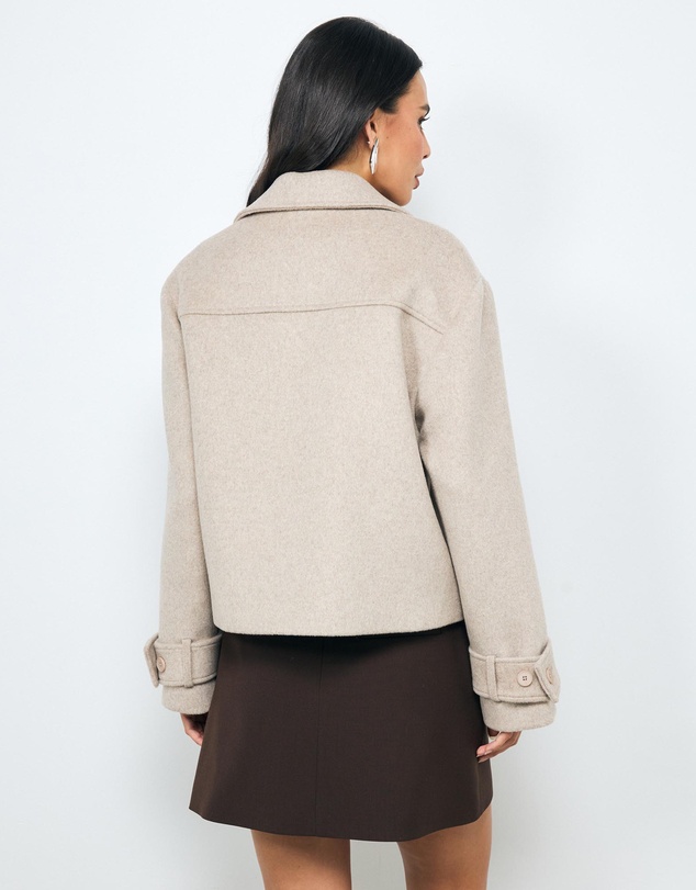 AERE - Sofia Wool Blend Jacket