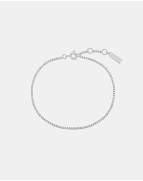 Ania Haie - Ania Haie Silver Box Chain Bracelet