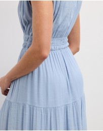 The Fated - Della Gathered Maxi Dress