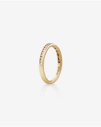 Michael Hill - Wedding Band with 0.20 Carat TW of Diamonds in 14kt Yellow Gold