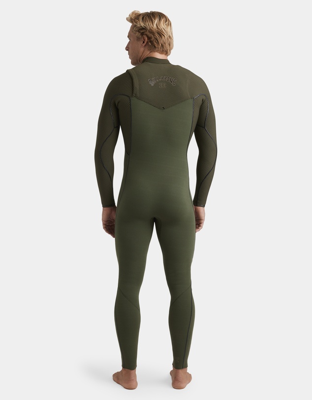 Billabong - Mens 3/2mm Furnace Natural Chest Zip Wetsuit