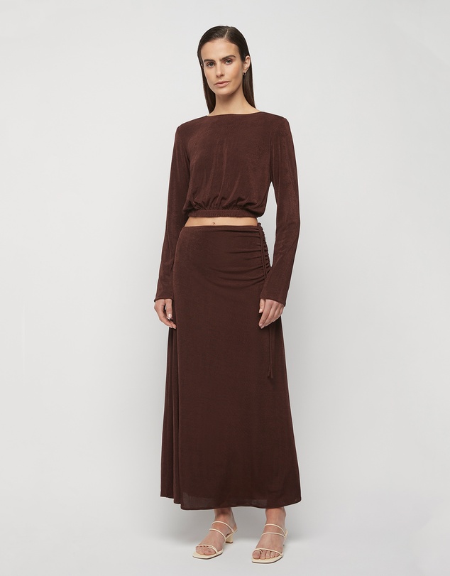 FRIEND of AUDREY - Wiltshire Jersey Tie Top