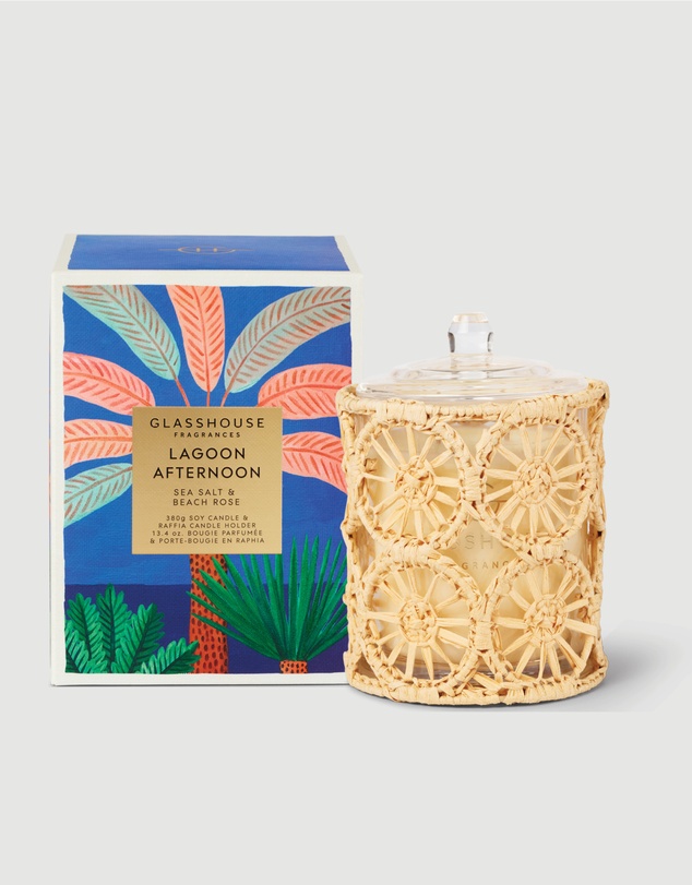 Glasshouse Fragrances - Lagoon Afternoon 380g Soy Candle