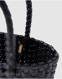 Mimmi Terra - Woven Micro Tote Nera