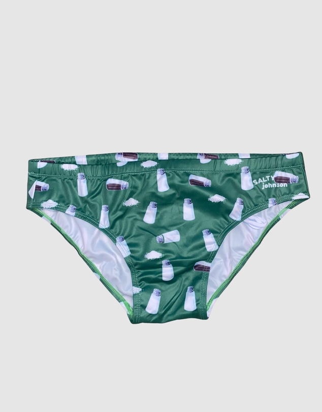 Salty Johnson - Shakers Brief Green