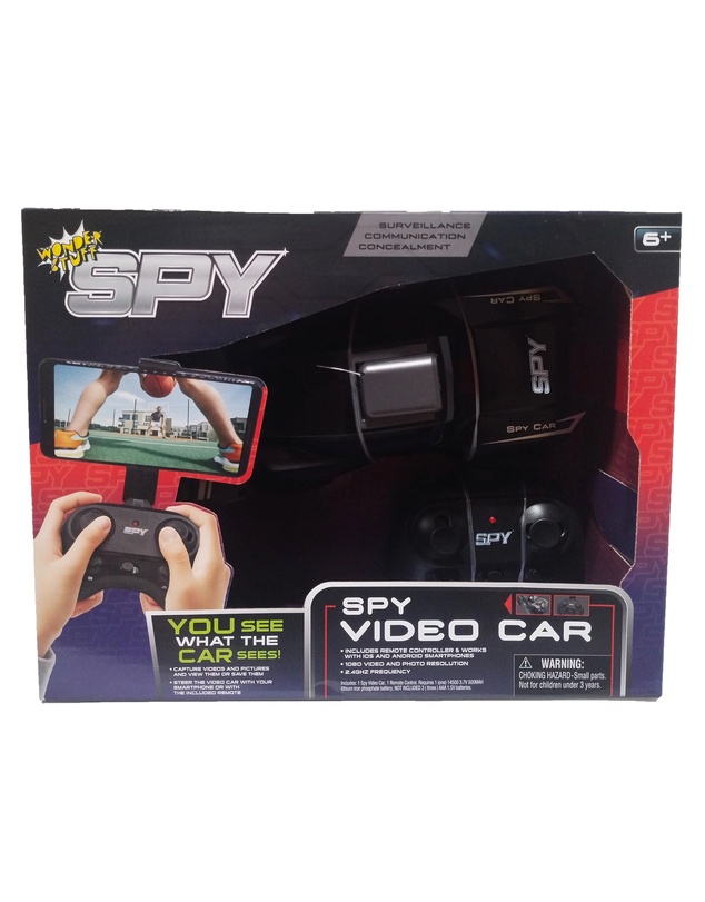 Wonderstuff - Spy Video Car