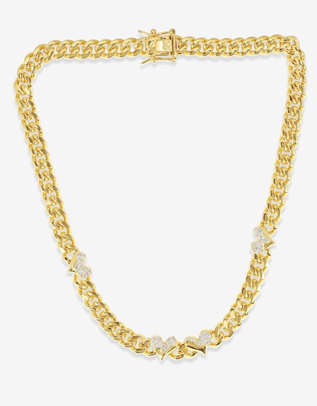 Jackie Mack - Velvet Hearts Choker