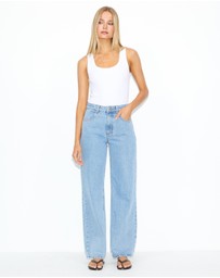 Dazie - Madrid High Rise Wide Leg Jeans