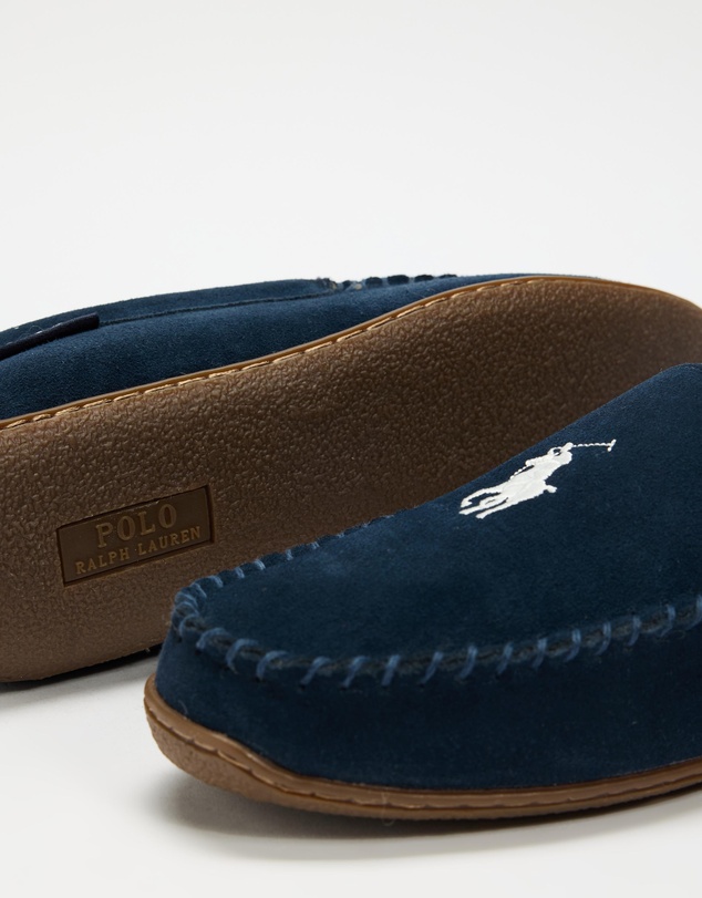 Polo Ralph Lauren - Brenan Suede Slippers - Men's