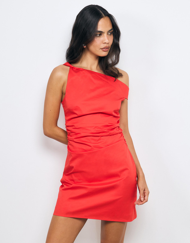 AERE - Etta Cotton Off Shoulder Mini Dress