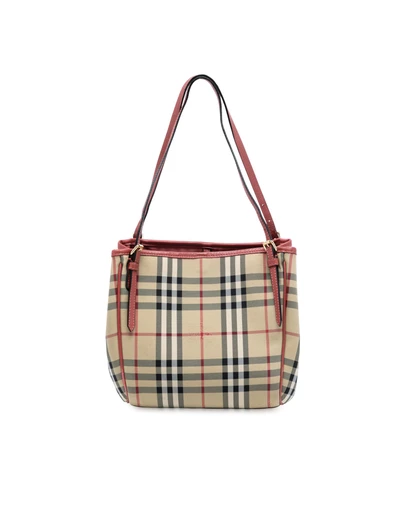 Pre-Loved by Azura Reborn - Pre-Loved Small Haymarket Check Canvas Canterbury Tote