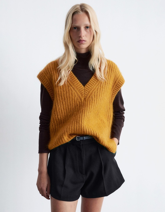 & Other Stories - Knitted Mohair-Blend V-Neck Vest
