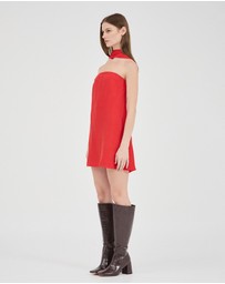 FRIEND of AUDREY - The Cupro Mini Dress