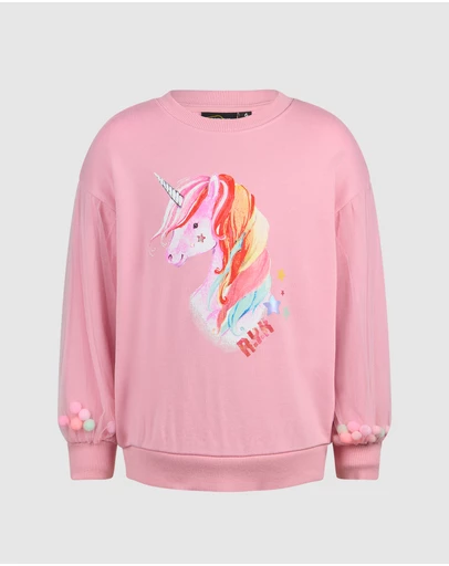 Rock Your Kid - Pom Pom Sweat - Kids-Teens