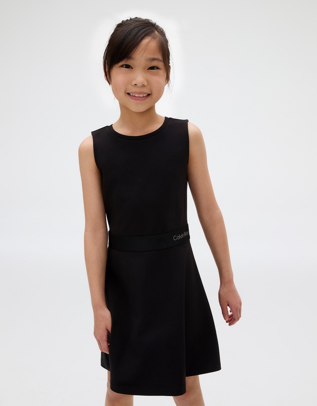 Calvin Klein Jeans - Girls Slim Milano Sleeveless Dress