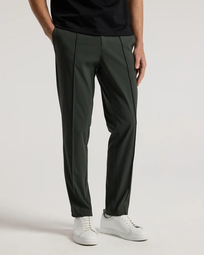 Calibre - Technical Knit Pintucked Pants Khaki