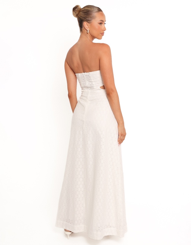 Petal & Pup - Laura Midi Dress - White