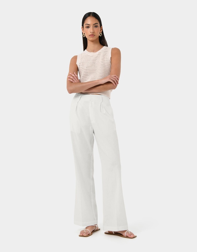 Forcast - Perry Linen Tailored Pants