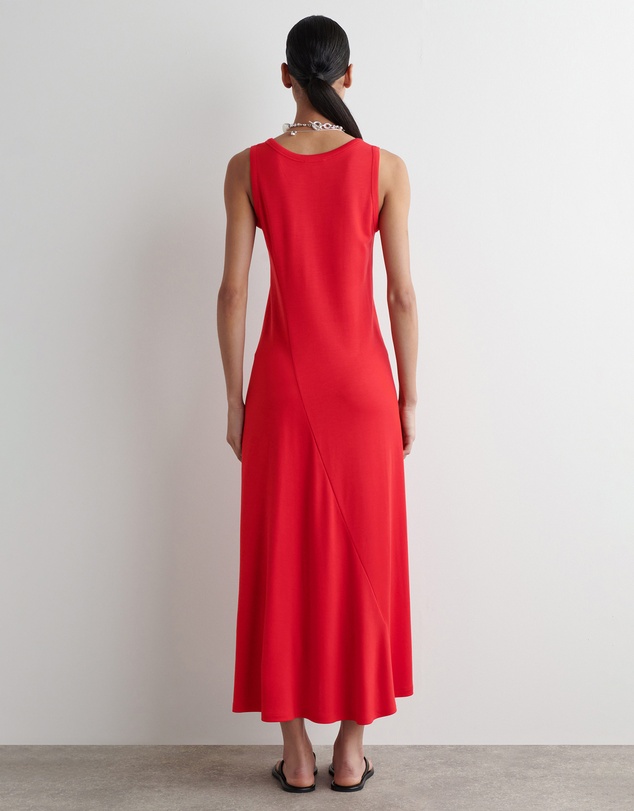 COS - Asymmetric Jersey Midi Dress