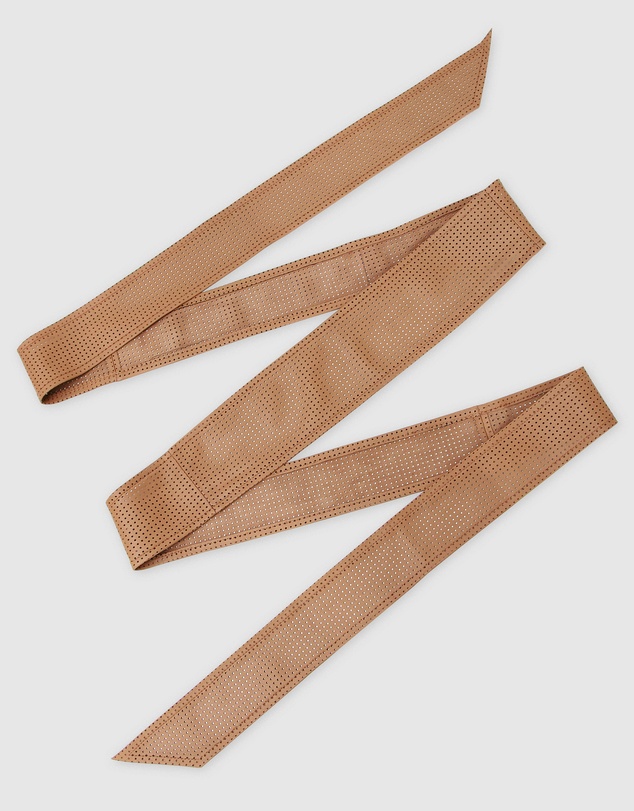 Belle & Bloom - Escalate Perforated Leather Belt