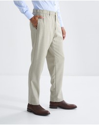 3 Wise Men - 3 Wise Men Wallace Wool Trouser - Beige