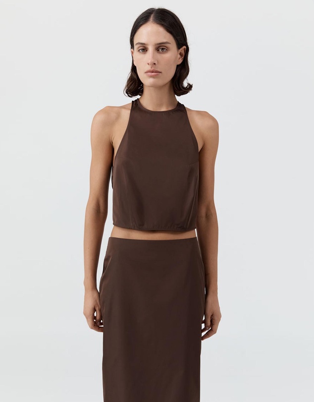 St. Agni - Paper Taffeta Cocoon Top