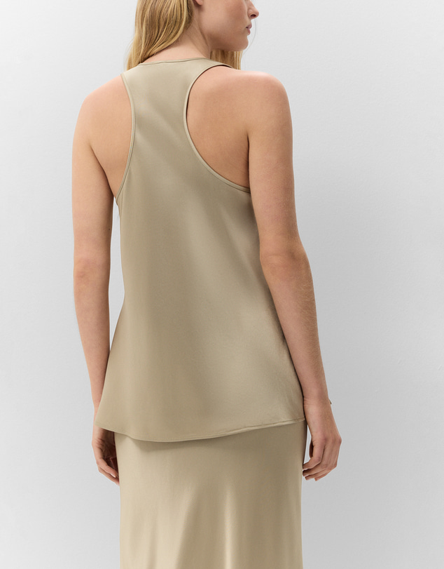 UNISON - Satin Racer Tank