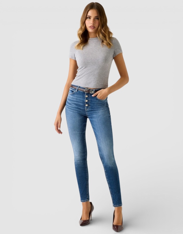 GUESS - High Rise 1981 Button Jean
