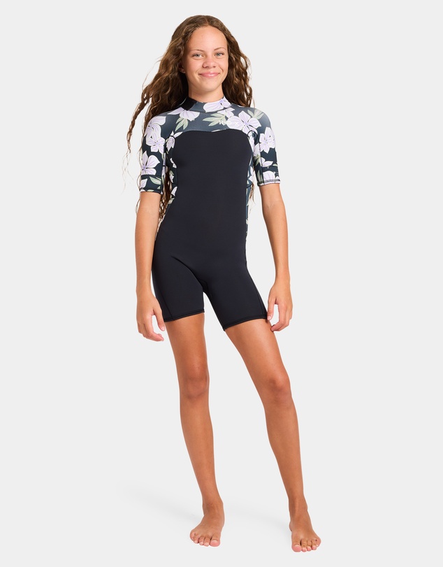 Roxy - Girls 2 to 16 2/2mm Swell Natural Springsuit
