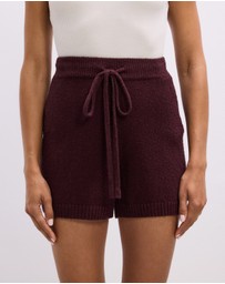The Fated - Jaide Relaxed Knit Shorts