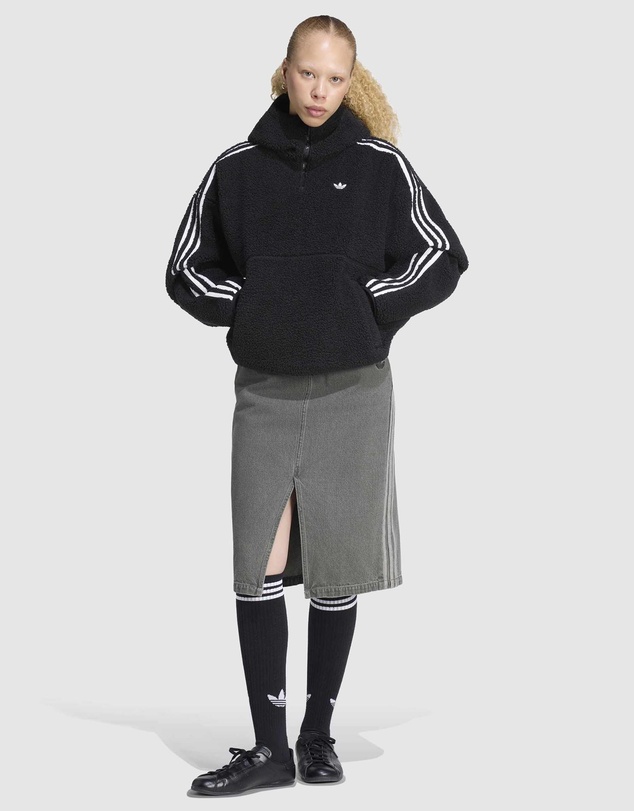 adidas Originals - Adiluna Season 2 X Jennie Fleece Hoodie Jacket - ICONIC EXCLUSIVE