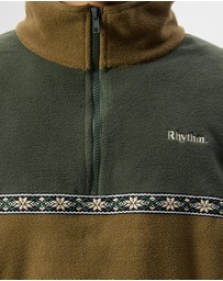 Rhythm - Alder Half Zip Pullover