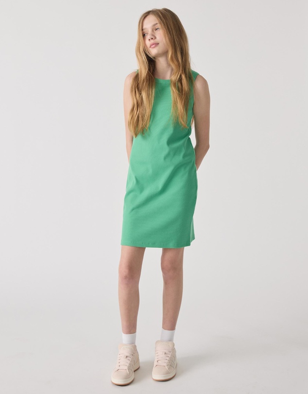 Decjuba Kids - Harper Rib Tank Dress - Kids-Teens