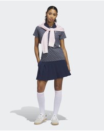 adidas Originals - Originals All Over Trefoil Polo Shirt Womens