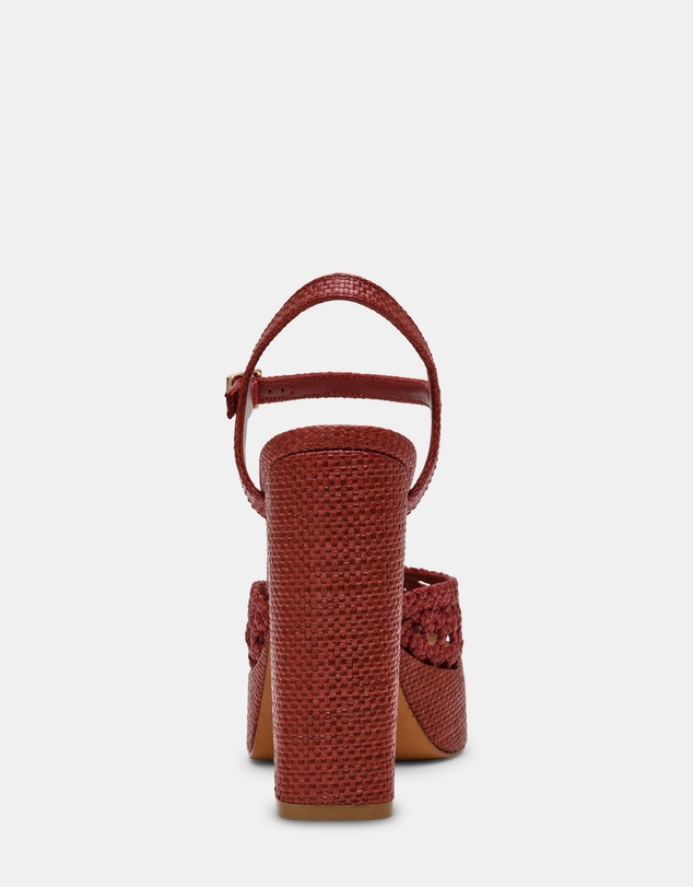 Steve Madden - Lexie-Raff Rust Heels