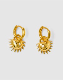 Brie Leon - Solida Charm Earrings
