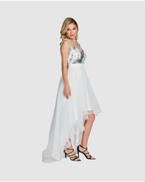 Romance by Honey and Beau - Esme High Low Dress
