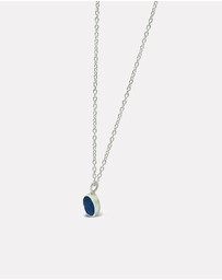 Ichu - Oval Opal Necklace