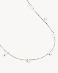 By Charlotte - Moonlit Bloom Pearl Choker