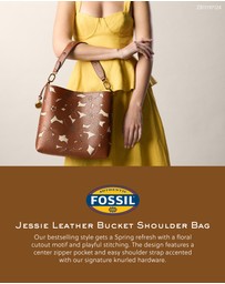 Fossil - Jessie Brown Bucket Bag