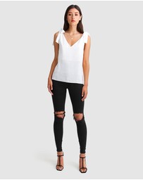 Belle & Bloom - Feel For You V-Neck Top