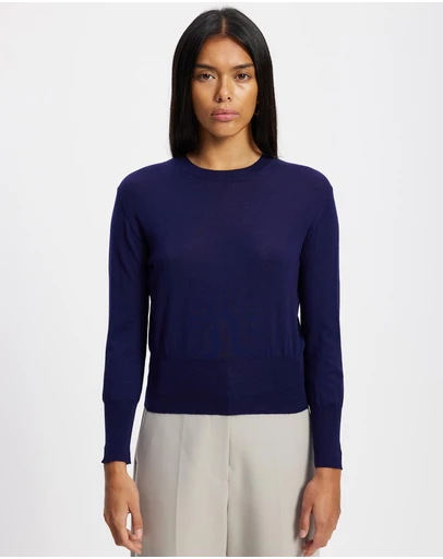 Mcintyre - Polly-Lite Cropped Merino Jumper