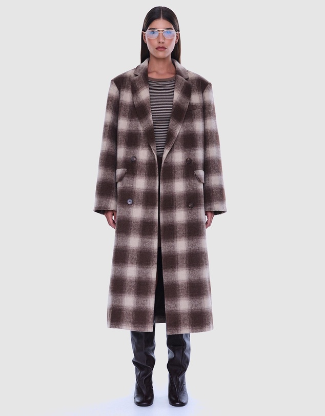 ENA PELLY - Tessa Wool Blend Coat